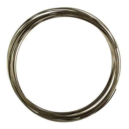 Проволока с памятью, 115х1мм, для колье, бронза, 5 витков Проволока с памятью, 115х1мм, для колье, бронза, 5 витков