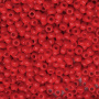 <p>Японский бисер TOHO Round (круглый Тохо), размер 11/0 (2.2 мм). Непрозрачный красный (Opaque Cherry). Оттенок может отличаться от фотографии. Цена за 10 грамм. Среднее количество бисерин в 1 грамме Toho 11/0 от 70 до 120 штук, может сильно варьироваться в зависимости от вида бисера.</p>