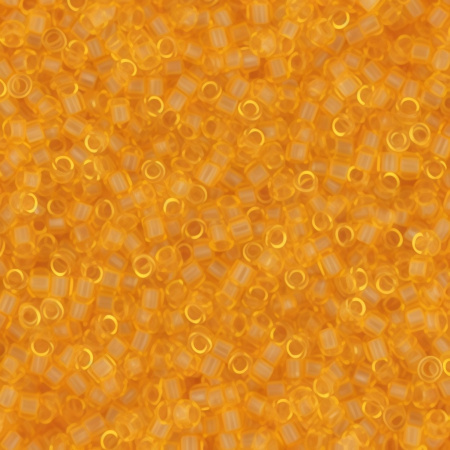 Бисер TOHO цилиндрический, размер 11/0, цвет #2 (Прозрачный, светлый топаз), 10 грамм