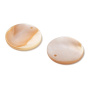 <p>Плоская круглая подвеска (диск) из натурального перламутра. Подвески могут немного отличаться по размеру и форме. Цвет у разных подвесок может варьироваться от белого до розовато-бежевого. На перламутре возможны неровности и разводы естественного происхождения. Диаметр отверстия около 1.5-2 мм. Эти лёгкие, изящные подвески отлично подходят для создания эффектных серег, кулонов, декора. Цена за 10 шт.</p>