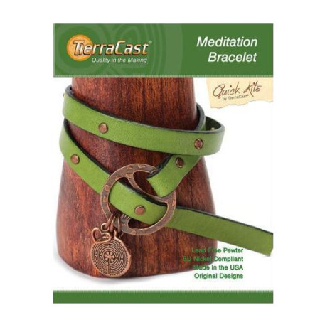 Набор для сборки украшения, 152-203мм, TierraCast, браслет Meditation, медный