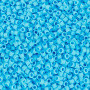 <p>Японский бисер TOHO Treasure (цилиндрический Тохо), размер 11/0 (около 1.6 мм). Непрозрачный матовый бисер голубого цвета (Opaque-Frosted Blue Turquoise). Цена за 10 грамм (около 2 000 бисеринок).</p>