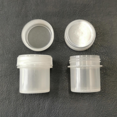 Баночка для хранения, 2.6х3.1см, полупрозрачная, 5 штук