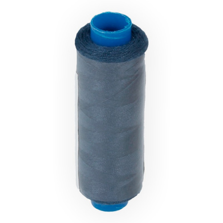 Нить полиэстеровая, Gamma, толщина 40/2, цвет №300 (тёмный серо-синий), катушка, 183 метра