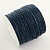 Шнур хлопковый вощеный, около 1мм, темный серо-синий, 91 метр, катушка Шнур хлопковый вощеный, около 1мм, темный серо-синий, 91 метр, катушка