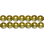 <p>
Стеклянные бусины с покрытием под жемчуг желто-зеленого цвета. Бусины могут немного отличаться по форме и размеру, быть слегка приплюснутыми у отверстия. Оттенок может немного отличаться от представленного на фото. Цена за низку 80 см, около 70 шт.
</p>