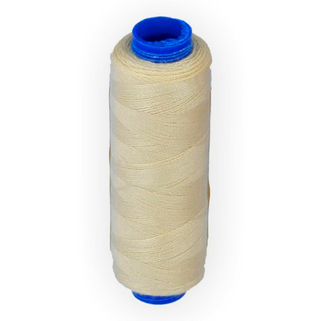 Нить полиэстеровая, Gamma, толщина 40/2, цвет №454 (кремово-песочный), катушка, 183 метра