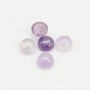 <p>
Миниатюрный каменный кабошон из натурального аметиста. Оттенок может отличаться от фотографии. Размер и форма могут немного отличаться от заявленных. Кабошоны отличаются по цвету и рисунку, а также по толщине: при заказе нескольких штук мы постараемся подобрать похожие. Цена за 5 шт.
</p><p>Внимание: у кабошонов неровный край - мелкие щербинки по краю.</p>