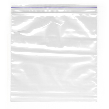 Пакетики zip-lock (грипперы), 15х15см, 50 мкм, прозрачные, 100 шт.