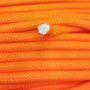 <p>Толстый плетеный синтетический шнур-змейка. Очень прочный, при этом довольно гибкий и мягкий, слегка тянется. Цвет апельсиновый. Оттенок может отличаться от фотографии и в разных поставках. Плетение не очень плотное, сквозь нити может проглядывать сердечник, отличающийся по цвету (белый). Толщина около 1 см, может немного отличаться от заявленной. Можно использовать в качестве основы для создания колье или браслетов, он может послужить альтернативой бисерному жгуту. Произведен в Греции. Цена за отрезок длиной примерно 86 см. При покупке нескольких единиц, по возможности, отрезается цельным куском.</p>