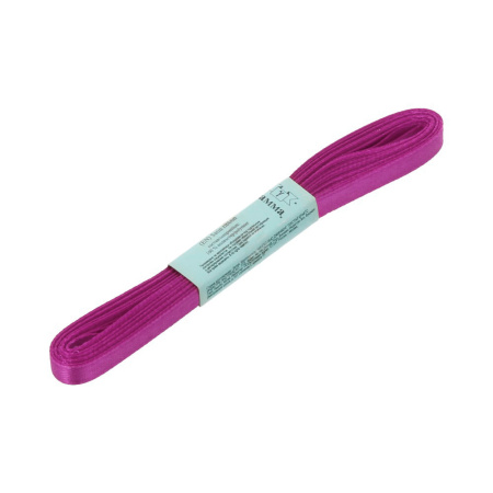 Лента атласная, Gaммa, 6мм, светло-лиловая №027, моток, 5 метров Лента атласная, Gaммa, 6мм, светло-лиловая №027, моток, 5 метров