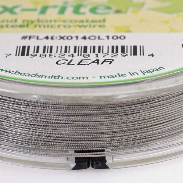 <p>
Профессиональный ювелирный тросик Flex-Rite с нейлоновым покрытием. 49-жильный тросик премиум-класса. Цвет стальной (темно-серебристый). Оттенок может отличаться от фотографии и в разных поставках. На фотографии изображена катушка, с которой мы отрезаем тросик. Тросик в заказ вкладывается без катушки! Цена за отрезок 50 см. При заказе нескольких единиц отрезается цельным куском.
</p>