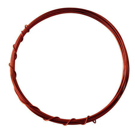 Проволока гибкая, 0.8мм, мягкая, темная медь, 4 метра, моток Проволока гибкая, 0.8мм, мягкая, темная медь, 4 метра, моток