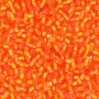 <p>Японский бисер TOHO Treasure (цилиндрический Тохо), размер 11/0 (около 1.6 мм). Прозрачный светло-оранжевый с серебристой сердцевиной (Silver-Lined Hyacinth). Цена за 10 грамм (около 2 000 бисеринок).</p>