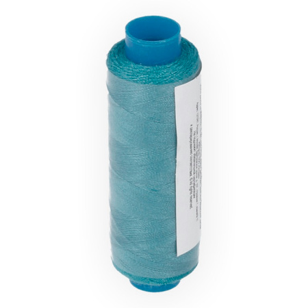 Нить полиэстеровая, Gamma, толщина 40/2, цвет №259 (тёмно-бирюзовый), катушка, 183 метра