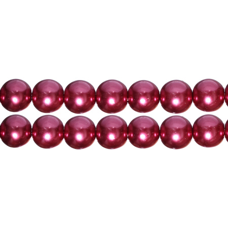 <p>
Стеклянные бусины с покрытием под жемчуг бордово-розового цвета. Бусины могут немного отличаться по форме и размеру, быть слегка приплюснутыми у отверстия. Оттенок может немного отличаться от представленного на фото. Цена за низку 80 см, около 68 шт.
</p>