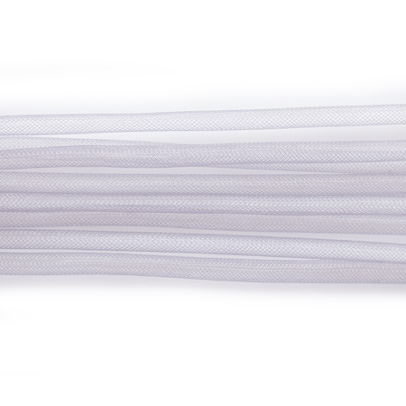 Бижутерная сетка-рукав, 8мм, серая, 10 метров