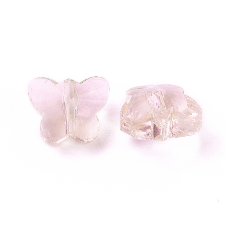 <p>Яркие, летние стеклянные бусины-бабочки персикового цвета. Имитация бабочек Сваровски. Оттенок может отличаться от фотографии. Цена за 5 шт.</p><p>ВНИМАНИЕ: на бусинах возможны небольшие щербинки по краю и царапинки.</p>