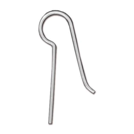 Швензы открытые, 26мм, TierraCast, регулируемые, базовый материал - серебро, без покрытия, пара