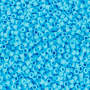 <p>Японский бисер TOHO Treasure (цилиндрический Тохо), размер 11/0 (около 1.6 мм). Непрозрачный матовый бисер голубого цвета (Opaque-Frosted Blue Turquoise). Цена за 10 грамм (около 2 000 бисеринок).</p>