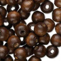 <p>
Деревянные бусины, окрашенные в темно-коричневый цвет. Бусины могут незначительно отличаться по форме и размеру. Могут присутствовать скошенные грани. Оттенок может отличаться от представленного на фото. Цена за упаковку 10 грамм (около 30 штук, фасуются без проверки на дефекты).
</p>