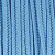Сутаж, 2.5х1мм, полиэстер, сине-голубой, 5 метров