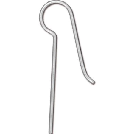 Швензы открытые, 33мм, TierraCast, регулируемые, базовый материал - серебро, без покрытия, пара