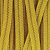 Сутаж, 2.5х1мм, полиэстер, желтый, 5 метров