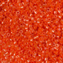 <p>Японский бисер TOHO Treasure (цилиндрический Тохо), размер 11/0 (около 1.6 мм). Жемчужный оранжевый (Opaque-Lustered Pumpkin). Цена за 10 грамм (около 2 000 бисеринок).</p>