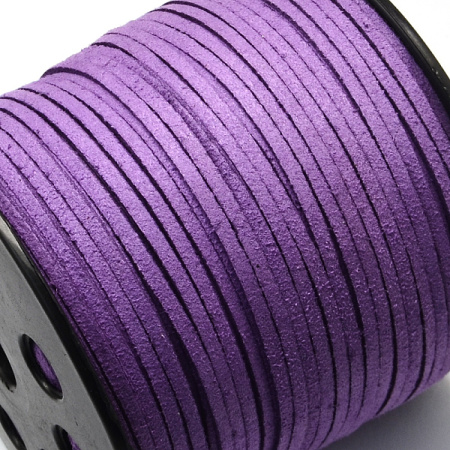 <p>
Плоский замшевый шнур, окрашенный в фиолетовый цвет. Оттенок может немного отличаться от представленного на фотографии. Размер может немного отличаться от заявленного. По возможности, продается цельным куском, однако, может поставляться несколькими отрезами. Цена за 5 метров.  
</p>