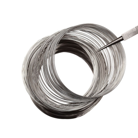 Проволока с памятью, 65-75х0.655мм, Beadalon, для браслета, нержавеющая сталь, 1 виток Проволока с памятью, 65-75х0.655мм, Beadalon, для браслета, нержавеющая сталь, 1 виток