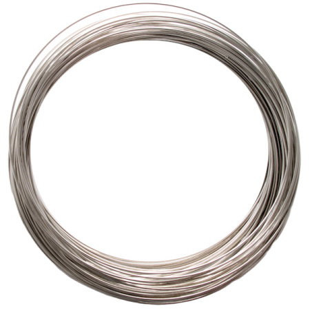 Проволока с памятью, 115х1мм, для колье, стального цвета, 5 витков Проволока с памятью, 115х1мм, для колье, стального цвета, 5 витков