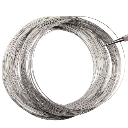 Проволока с памятью, 102-115х0.655мм, Beadalon, для колье, нержавеющая сталь, 5 витков Проволока с памятью, 102-115х0.655мм, Beadalon, для колье, нержавеющая сталь, 5 витков