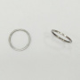 <p>Не темнеющая фурнитура для бижутерии из нержавеющей стали (марка 304: не окисляется, не облезает). Соединительный элемент - лаконичное кольцо. Также можно использовать как декоративный элемент при работе с сутажем или как неразъемное соединительное колечко. Оттенок может отличаться от фотографии. Цена за 10 шт.</p><p>ВНИМАНИЕ: на поверхности возможны небольшие неровности.</p>