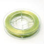 <p>Эластичная резинка для создания растягивающихся браслетов (без замочка), жёлто-зеленая. Оттенок может отличаться от фотографии. Цена указана за катушку (около 10 метров).</p>