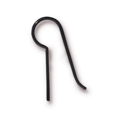 Швензы открытые, 23мм, TierraCast, регулируемые, базовый материал - ниобий, черные, пара