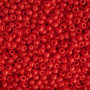 <p>Японский бисер TOHO Round (круглый Тохо), размер 11/0 (2.2 мм). Непрозрачный красный (Opaque Pepper Red). Цена за 10 грамм. Среднее количество бисерин в 1 грамме Toho 11/0 от 70 до 120 штук, может сильно варьироваться в зависимости от вида бисера.</p>