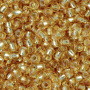 <p>Японский бисер TOHO Round (круглый Тохо), размер 11/0 (2.2 мм). Прозрачный светло-янтарный с серебристой сердцевиной (Silver-Lined Med Topaz).
Оттенок может отличаться от фотографии. Цена за 10 грамм. Среднее количество бисерин в 1 грамме Toho 11/0 от 70 до 120 штук, может сильно варьироваться в зависимости от вида бисера.</p>