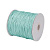 Шнур синтетический вощеный, полиэстеровый, около 1.5мм, бирюзовый, 10 метров