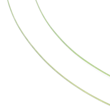 <p>Бюджетный ювелирный тросик (ланка). Цвет оливково-зеленый. Цена за катушку 50 метров. Толщина может отличаться от указанной на плюс-минус 0,05 мм. Тросик на катушке может состоять из нескольких кусков.</p>